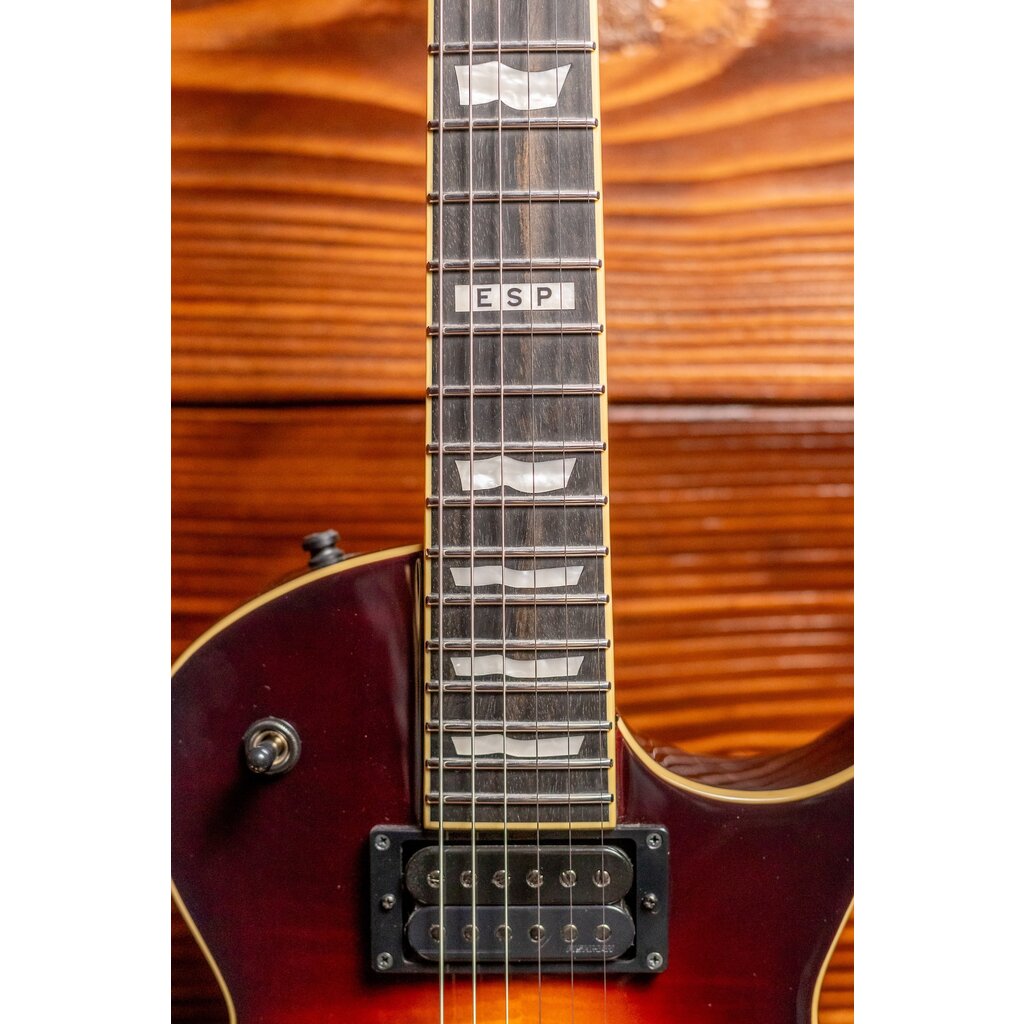 ESP/LTD ESP E-II Eclipse Electric Guitar Full Thickness, Tobacco Sunburst (Hardshell Case Included)