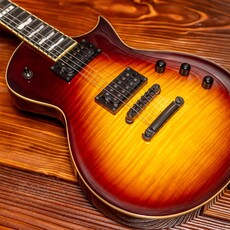 ESP/LTD ESP E-II Eclipse Electric Guitar Full Thickness, Tobacco Sunburst (Hardshell Case Included)