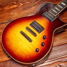 ESP/LTD ESP E-II Eclipse Electric Guitar Full Thickness, Tobacco Sunburst (Hardshell Case Included)