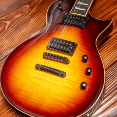 ESP/LTD ESP E-II Eclipse Electric Guitar Full Thickness, Tobacco Sunburst (Hardshell Case Included)