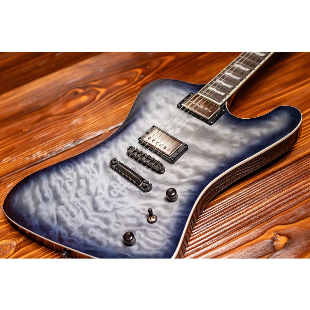 ESP/LTD LTD Phoenix-1000 Electric Guitar, See Thru Black Sunburst