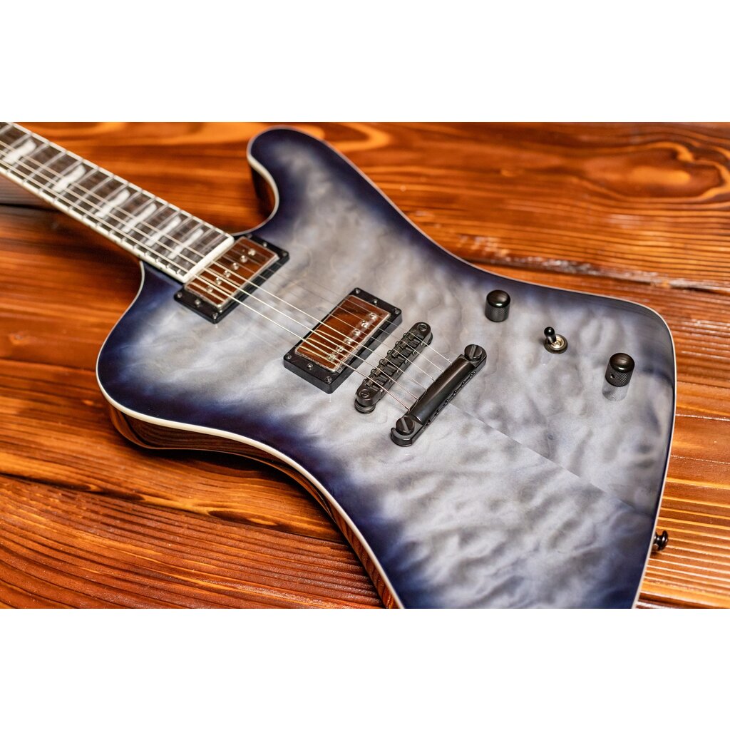 ESP/LTD LTD Phoenix-1000 Electric Guitar, See Thru Black Sunburst