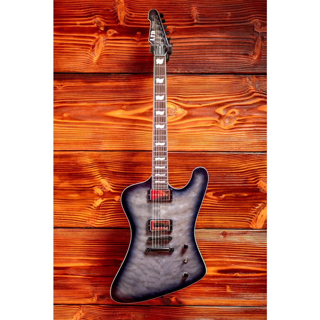 ESP/LTD LTD Phoenix-1000 Electric Guitar, See Thru Black Sunburst