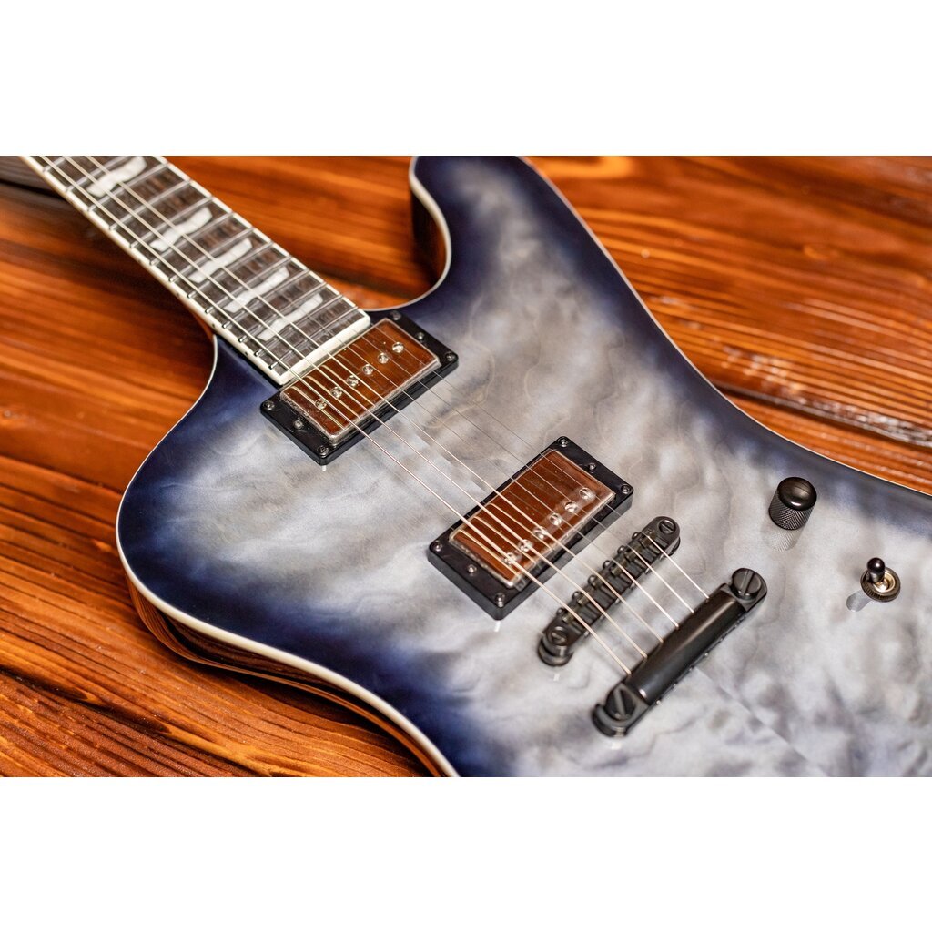 ESP/LTD LTD Phoenix-1000 Electric Guitar, See Thru Black Sunburst