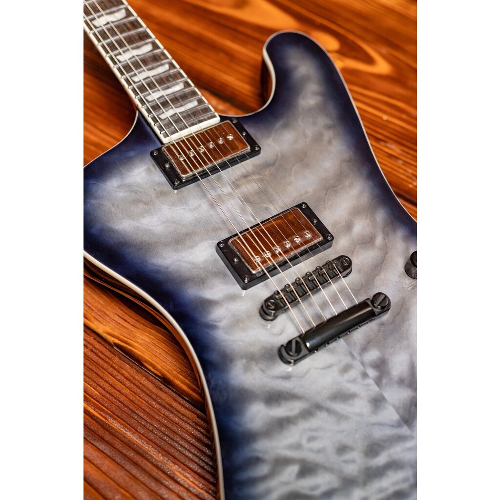 ESP/LTD LTD Phoenix-1000 Electric Guitar, See Thru Black Sunburst