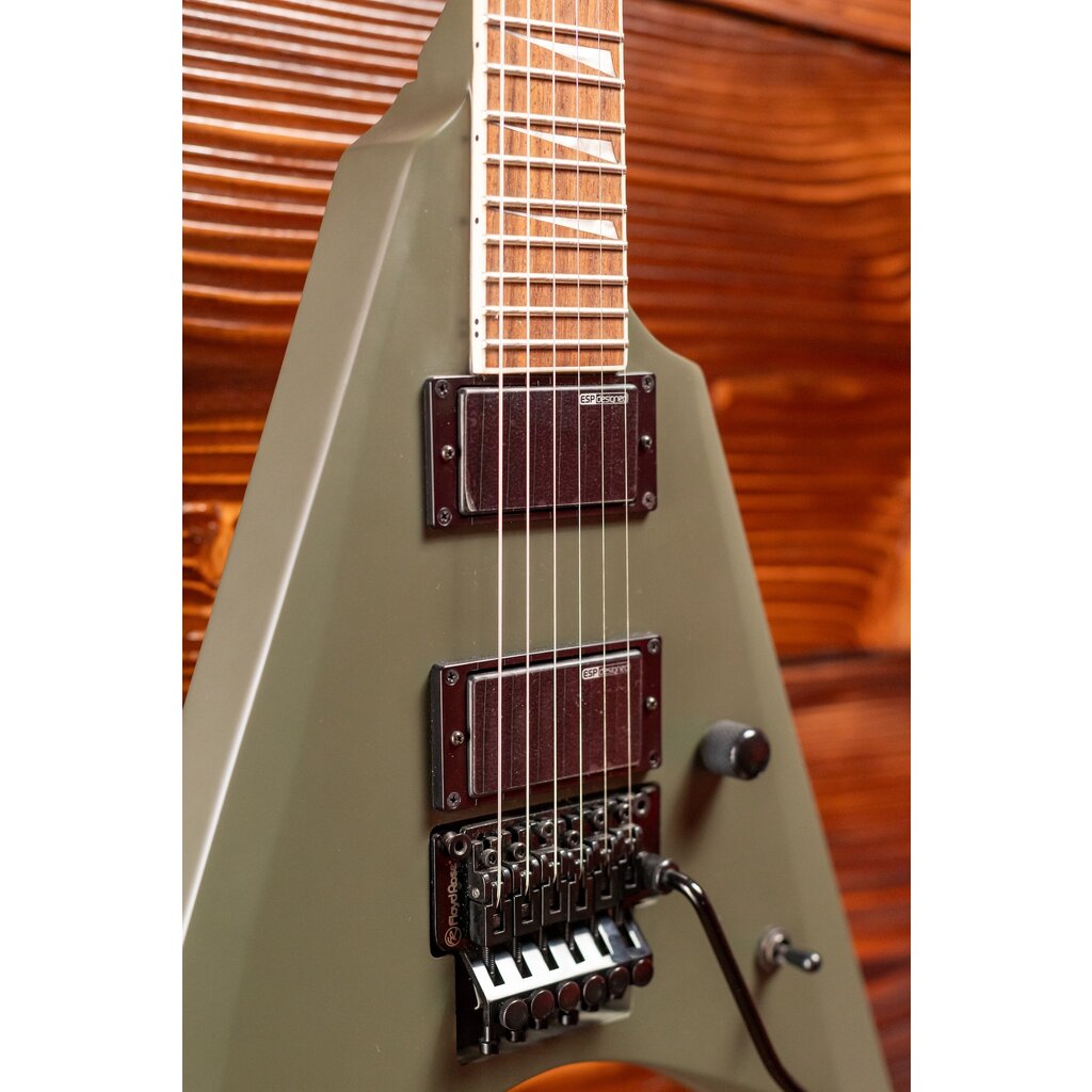 ESP/LTD LTD ARROW-200 Electric Guitar, Military Green Satin