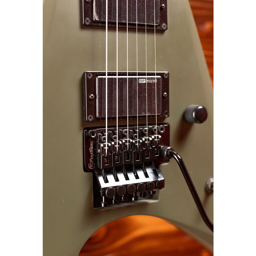 ESP/LTD LTD ARROW-200 Electric Guitar, Military Green Satin