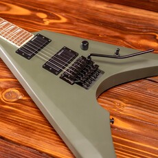 ESP/LTD LTD ARROW-200 Electric Guitar, Military Green Satin