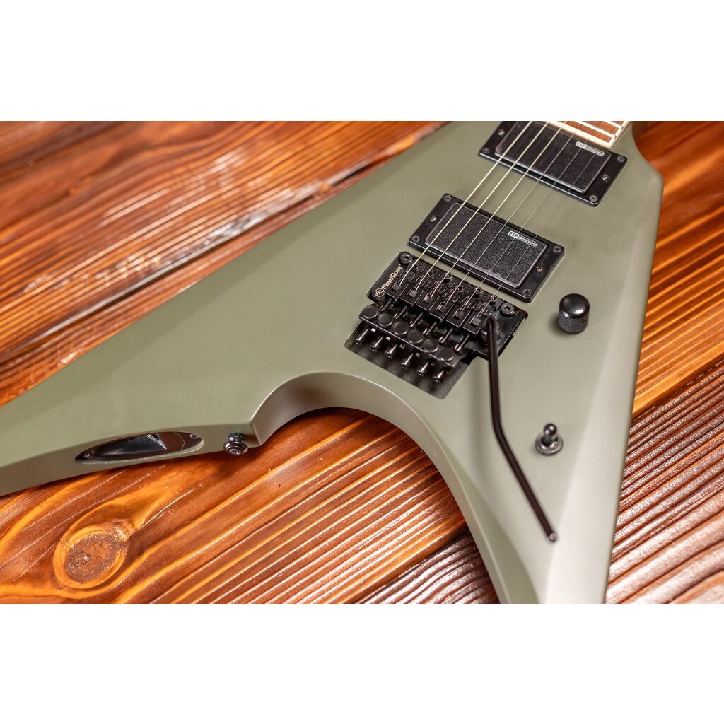 ESP/LTD LTD ARROW-200 Electric Guitar, Military Green Satin