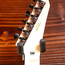 ESP E-II Arrow Electric Guitar, Snow White (Hardshell Case