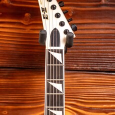 ESP/LTD ESP E-II Arrow Electric Guitar, Snow White (Hardshell Case Included)