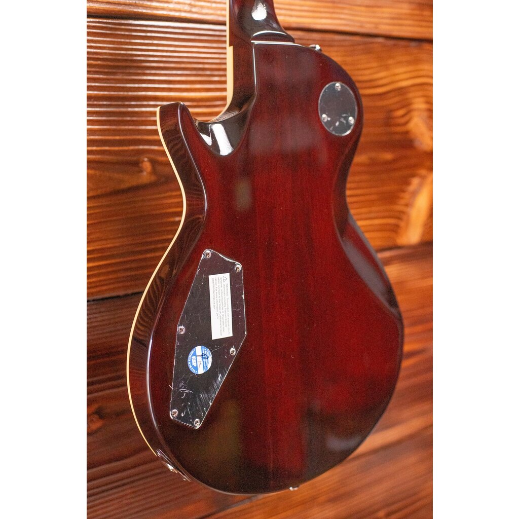 ESP/LTD LTD EC-256FM Electric Guitar, Dark Brown Sunburst