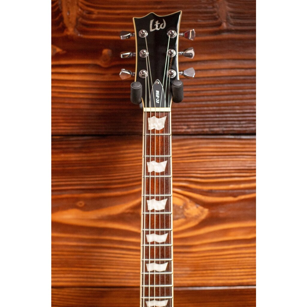 ESP/LTD LTD EC-256FM Electric Guitar, Dark Brown Sunburst