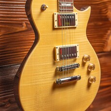 ESP/LTD LTD EC-256FM Electric Guitar, Vintage Natural