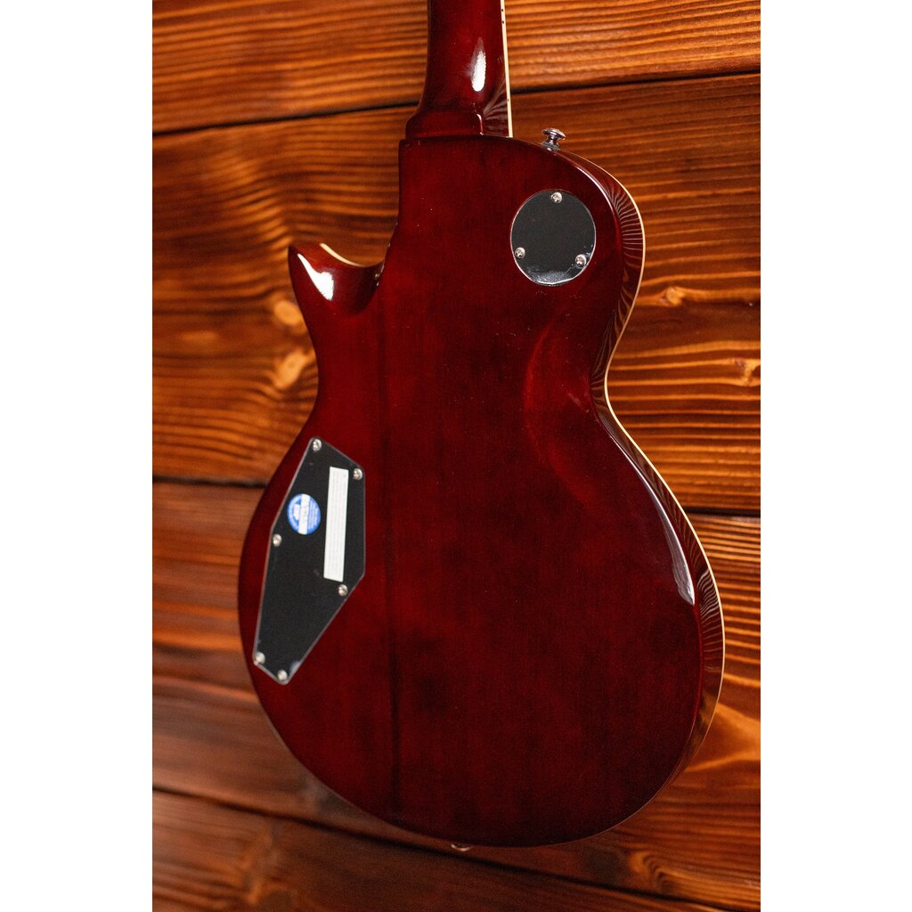 ESP/LTD LTD EC-256FM Electric Guitar, Vintage Natural