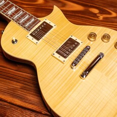 ESP/LTD LTD EC-256FM Electric Guitar, Vintage Natural