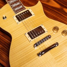 ESP/LTD LTD EC-256FM Electric Guitar, Vintage Natural