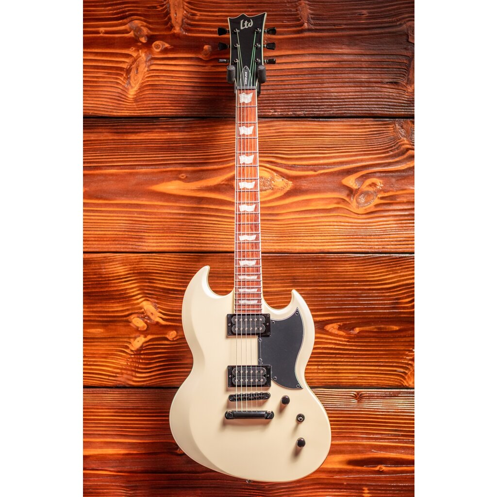 ESP/LTD LTD Viper-256 Electric Guitar, Olympic White