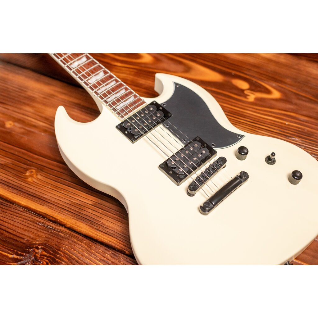 ESP/LTD LTD Viper-256 Electric Guitar, Olympic White