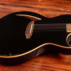 ESP/LTD LTD TL-6 Thinline Acoustic/Electric Guitar, Black