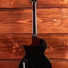 ESP/LTD LTD TL-6 Thinline Acoustic/Electric Guitar, Black