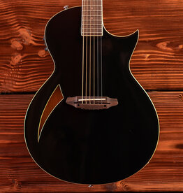 ESP/LTD LTD TL-6 Thinline Acoustic/Electric Guitar, Black