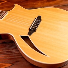 ESP/LTD LTD TL-6N Thinline Acoustic/Electric Guitar with Nylon Strings, Natural ESP/LTD LTD TL-6N Thinline Acoustic/Electric Guitar with Nylon Strings, Natural
