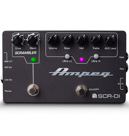 AMPEG Ampeg SCR-DI Bass DI with Scrambler Overdrive Pedal