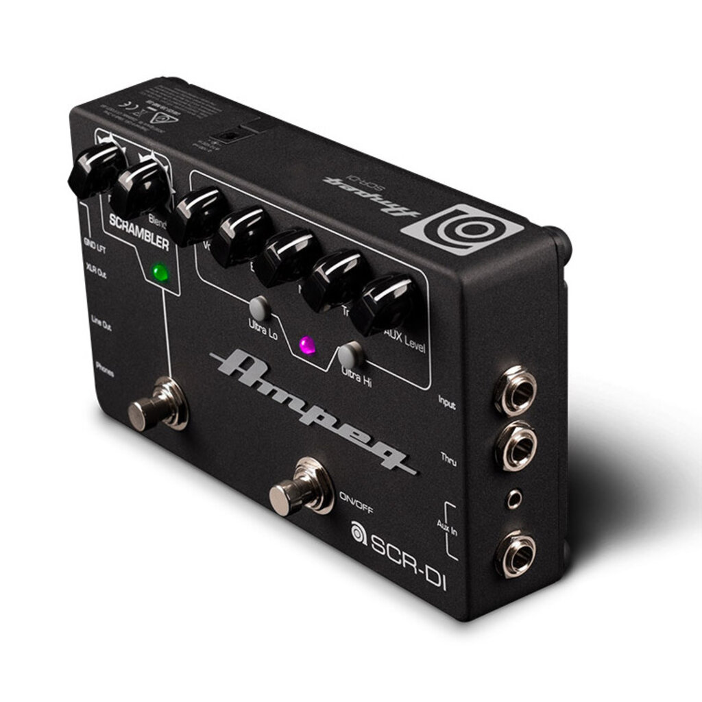 AMPEG Ampeg SCR-DI Bass DI with Scrambler Overdrive Pedal