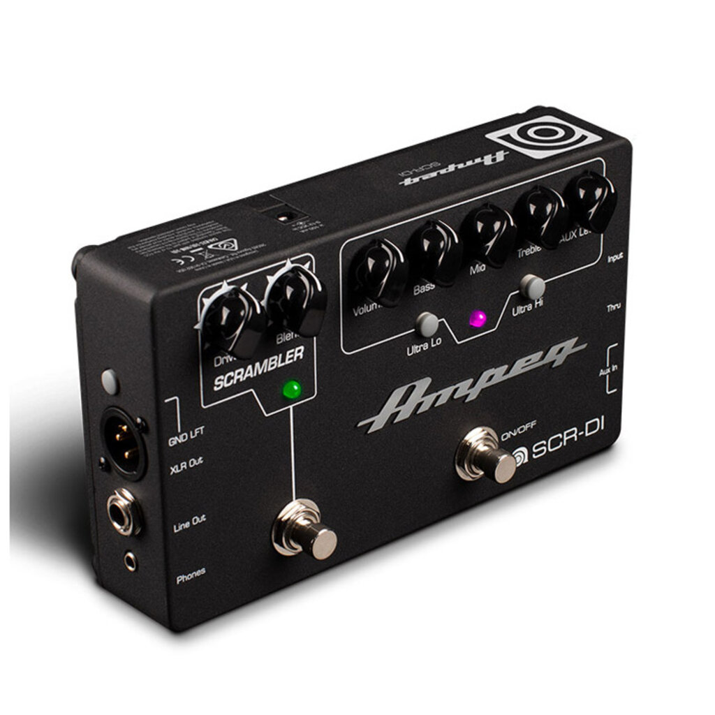AMPEG Ampeg SCR-DI Bass DI with Scrambler Overdrive Pedal