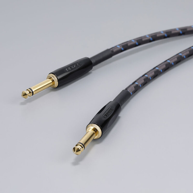 Boss Boss BIC-15 Instrument Cable with Straight Connectors, 15'
