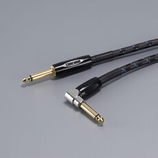 Boss Boss BIC-10A Instrument Cable with Angled & Straight Connectors, 10'