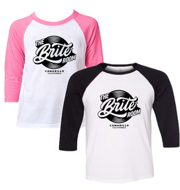 Brite Room Designs The Brite Room Logo Baseball T-Shirt (Youth Sizing)