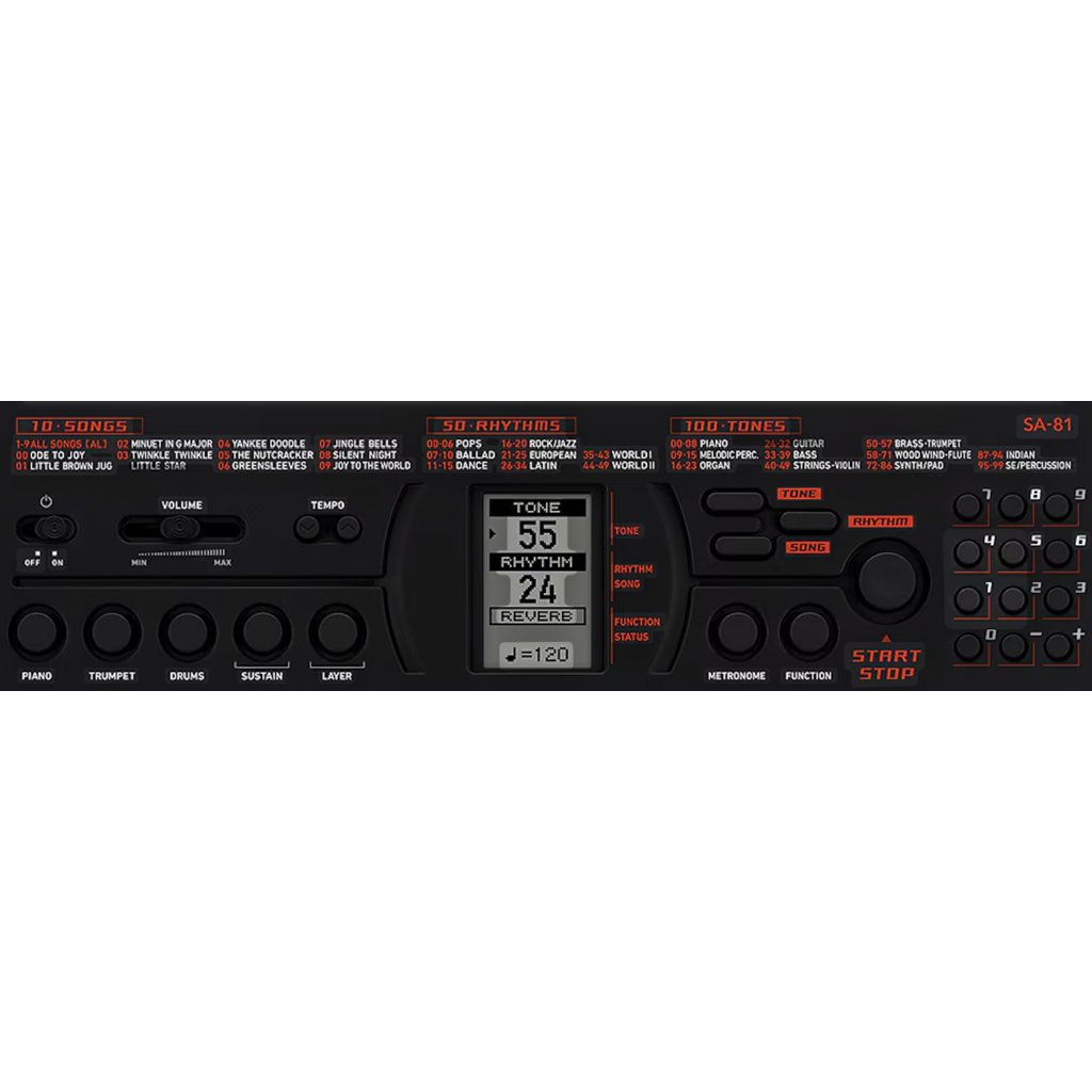 Casio Casiotone SA-81 44-Key Mini Keyboard