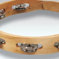 CP CP Single Row Tambourine Steel, 10"