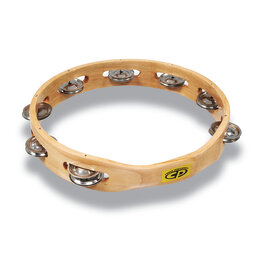 CP CP Single Row Tambourine Steel, 10"