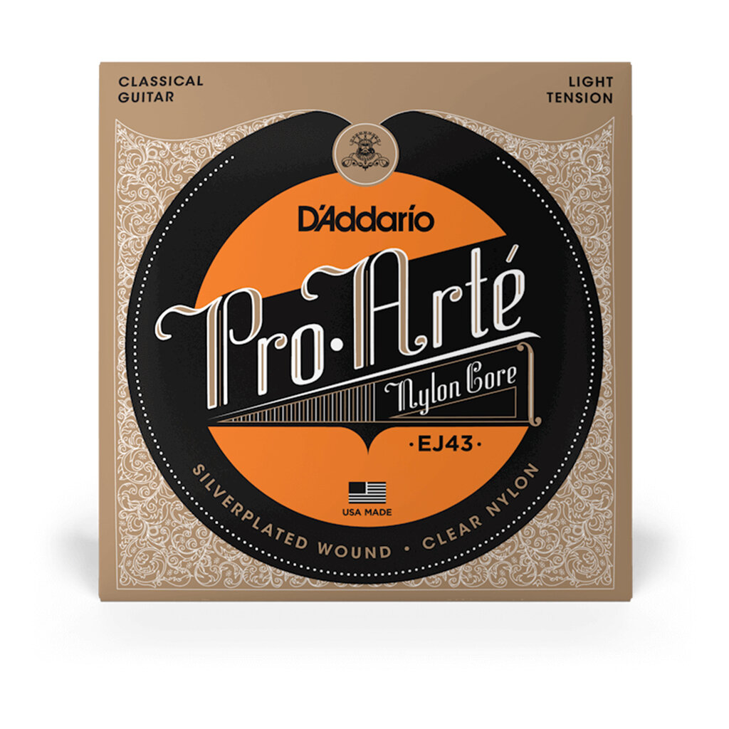 D'Addario D'Addario Pro-Arte Nylon Classical Guitar Strings, Light Tension