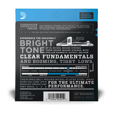 D'Addario D'Addario XL Nickel 45-130 Regular Light Long Scale 5-String Bass Strings