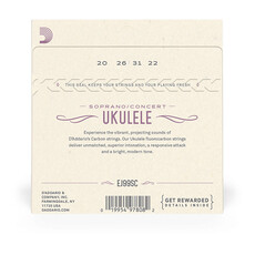 D'Addario D'Addarrio Pro-Arté Carbon Soprano/Concert Ukulele Strings