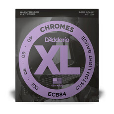 D'Addario D'Addario XL Chromes 40-100 Custom Light Long Scale Bass Strings
