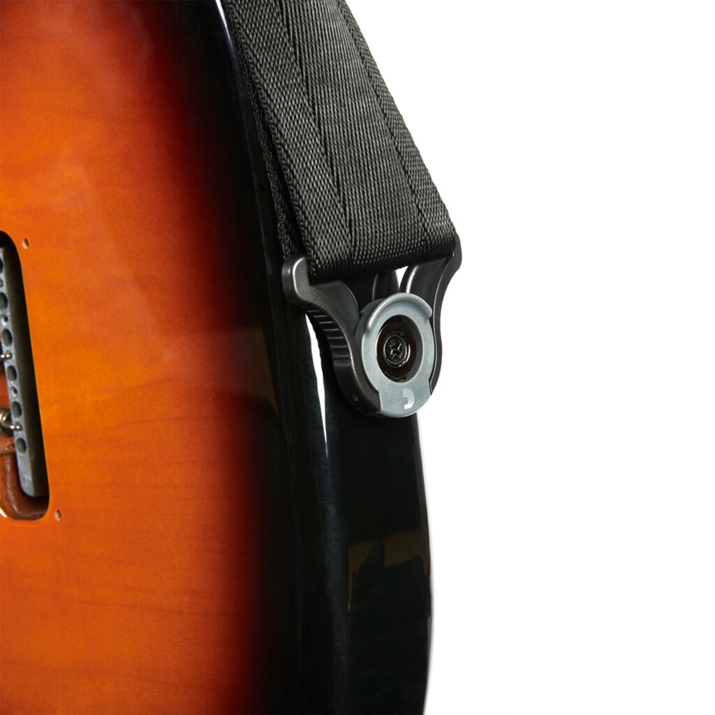 D'Addario D'Addario Auto Lock Nylon Guitar Strap, Black