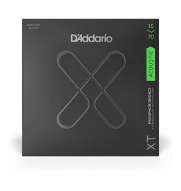 D'Addario D'Addario XT Phosphor Bronze 16-70 Medium Coated Baritone Acoustic Guitar Strings