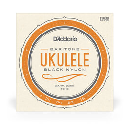 D'Addario D'Addario Pro-Arté Rectified Black Nylon Baritone Ukulele Strings
