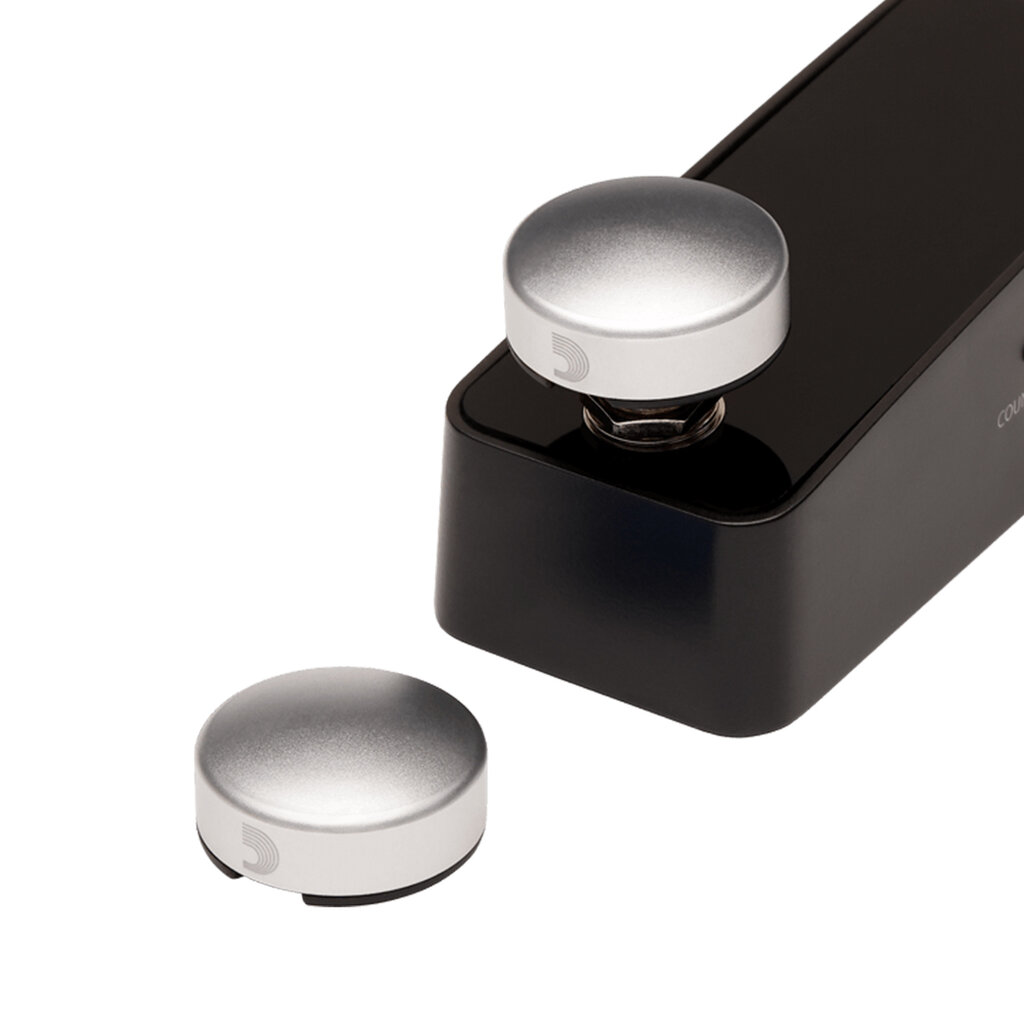 D'Addario D'Addario XPND Footswitch Topper, Silver (2 pack)