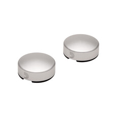 D'Addario D'Addario XPND Footswitch Topper, Silver (2 pack)