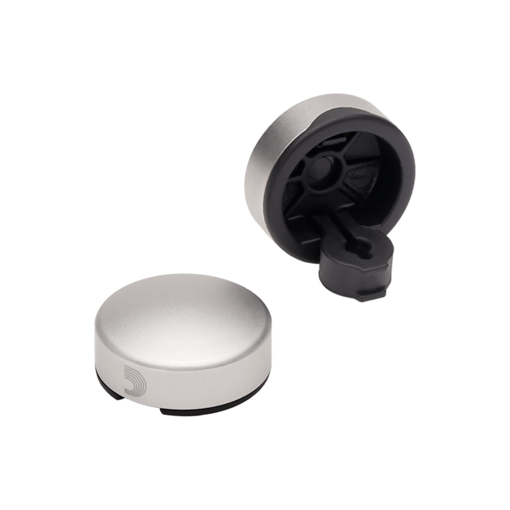 D'Addario D'Addario XPND Footswitch Topper, Silver (2 pack)