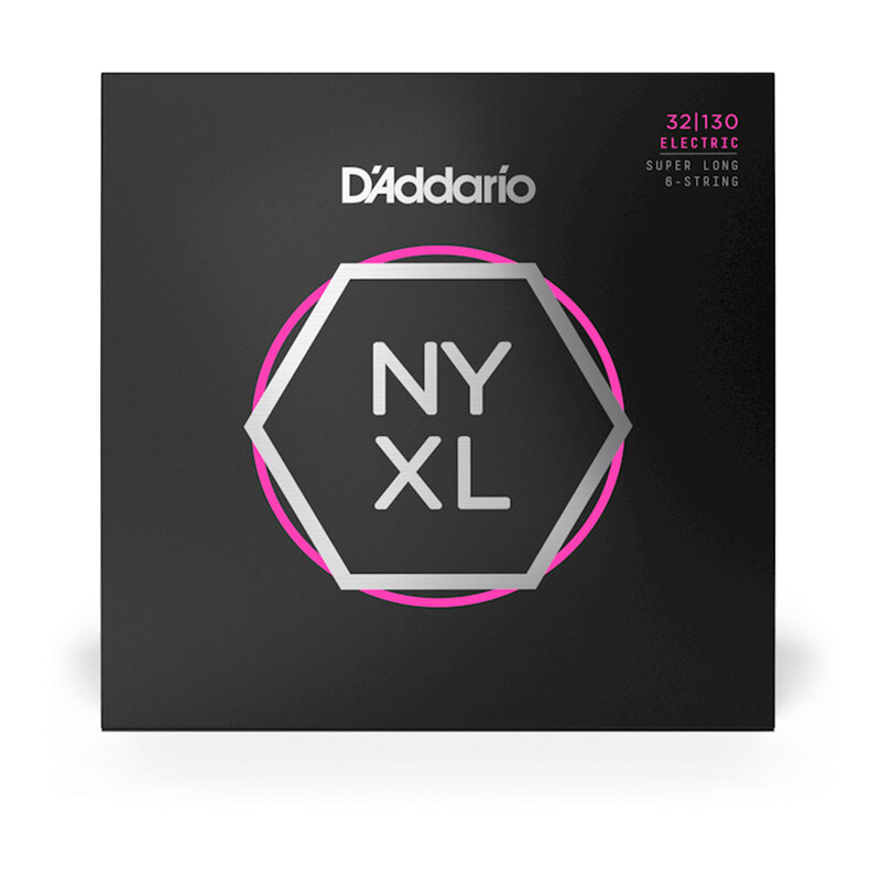 D'Addario D'Addario NYXL 32-130 Regular Light 6-String, Super Long Scale Bass Strings