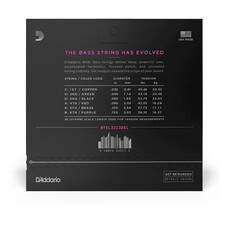 D'Addario D'Addario NYXL 32-130 Regular Light 6-String, Super Long Scale Bass Strings