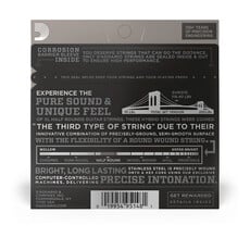 D'Addario D'Addario XL Half Rounds 11-49 Medium Electric Guitar Strings