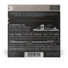 D'Addario D'Addario XL Half Rounds 10-46 Regular Light Electric Guitar Strings
